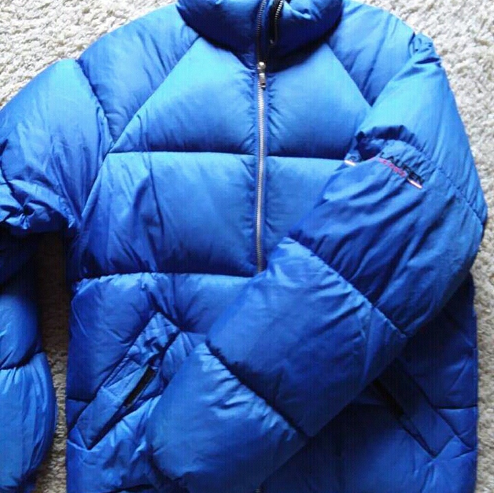 Ralph Lauren Polo bright blue puffy WARM winter co